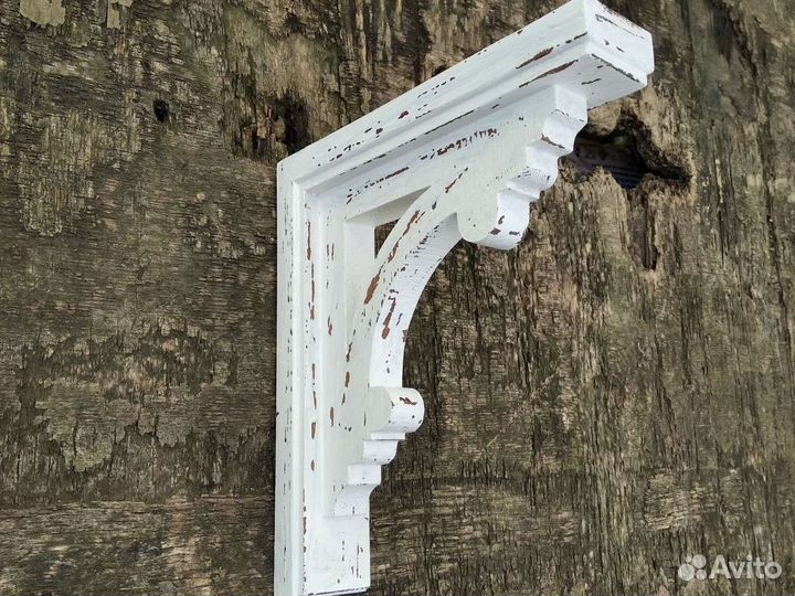 Кронштейн деревянный для полки в стиле Прованс