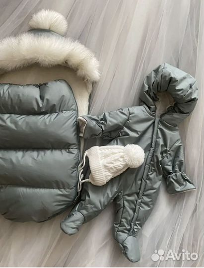 Конверт на выписку зимний