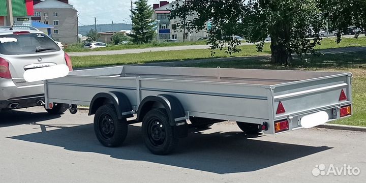 Прицеп легковой двухосный с документами бу