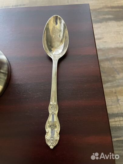 Подарочный набор: Подстаканник, стакан, ложка