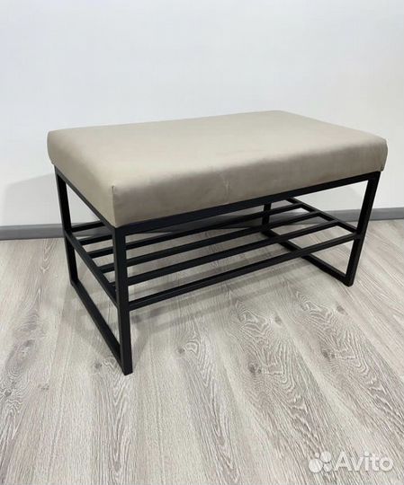 Банкетка в прихожую лофт