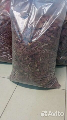 Кора алтайской лиственницы фр. 2-5 см объём 55 л