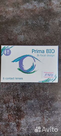 Линзы контактные 0,75