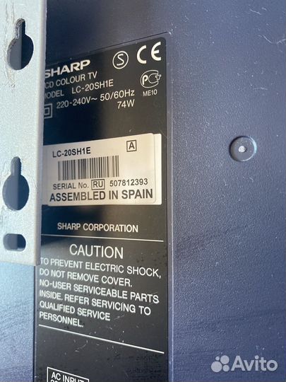 Телевизор sharp