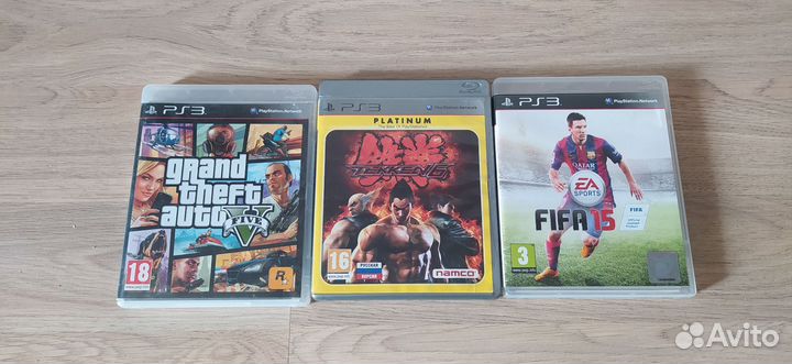 3 Диска Sony PS3