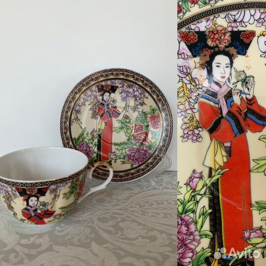 Фарфоровая чайная пара china