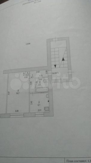 1-к. квартира, 30,2 м², 1/5 эт.