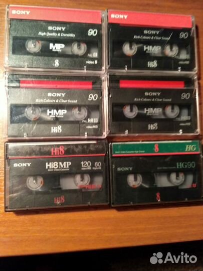 Кассеты для видеокамеры