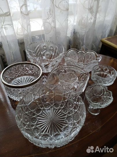 Хрустальные вазы