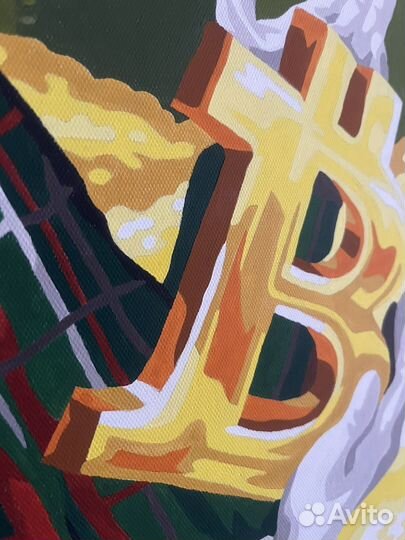 Картина на холсте ручная работа 