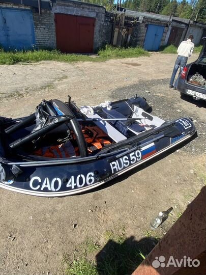 Лодка пвх stormline adventure extra 380+hidea30fes