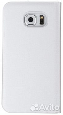 Чехол-книжка для samsung Galaxy S6 (белый) SM-G920