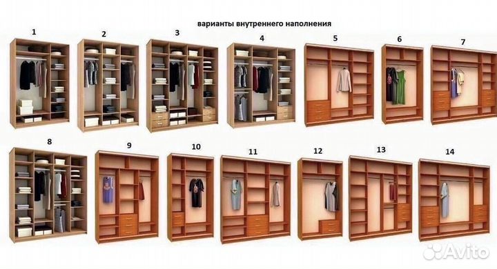 Шкаф купе в спальню
