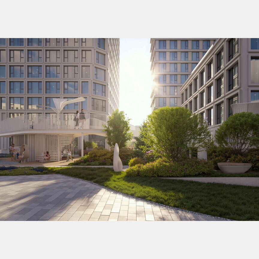 1-к. квартира, 53,8 м², 18/28 эт.