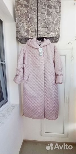Пальто демисезонное женское новое qianzhidu 56р