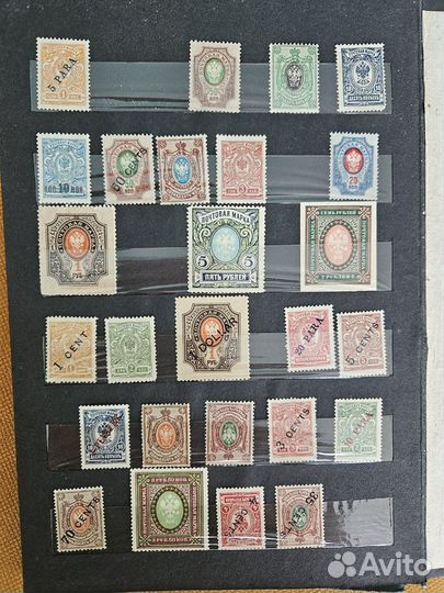 Марки почтовые старинные и СССР альбом