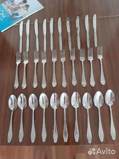 Ложки и вилки нержавейка