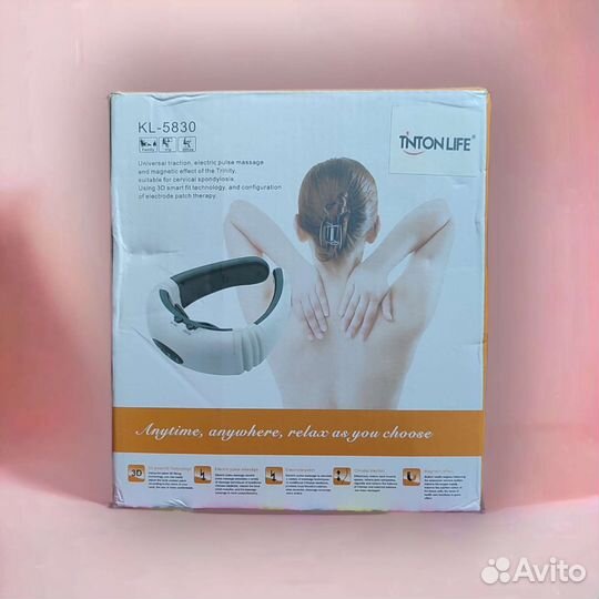 Электрический импульсный массажёр tinton life