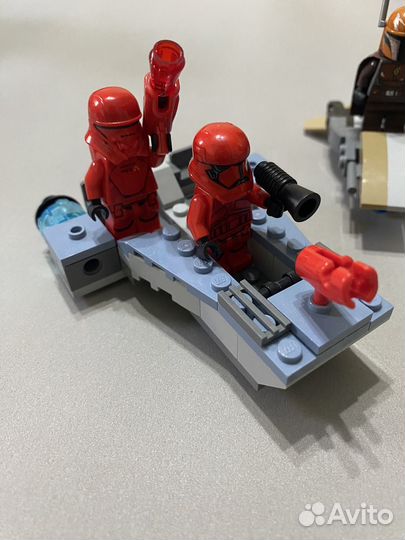 Lego Star Wars 75266 и 75267 остатки набора