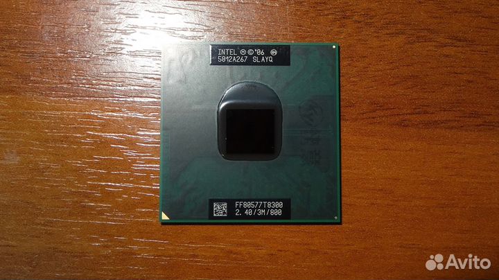Процессоры для ноутбуков Core 2Duo T8300 и другие