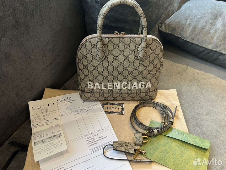 Сумка Gucci Ville The Hacker Project чек