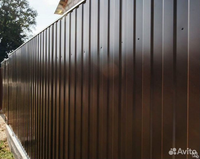 Профлист (профнастил) на забор