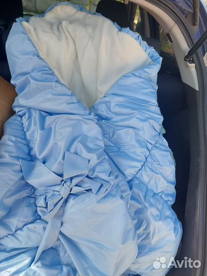 Конверт на выписку зимний