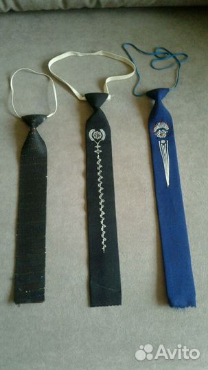 Галстуки конец 50-х гг. (Стиляги)