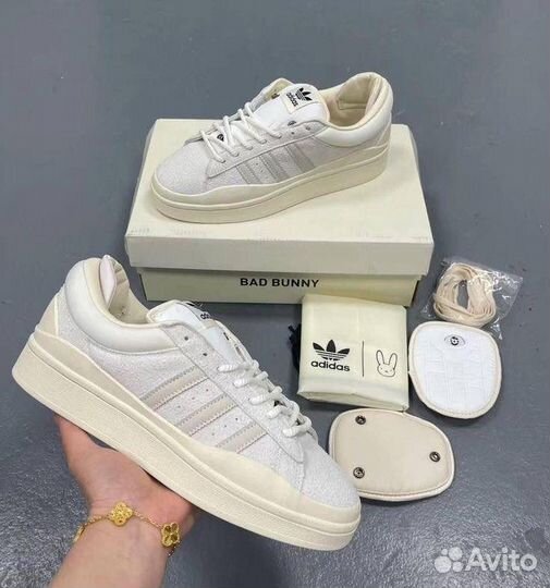 Кроссовки Adidas campus bad bunny