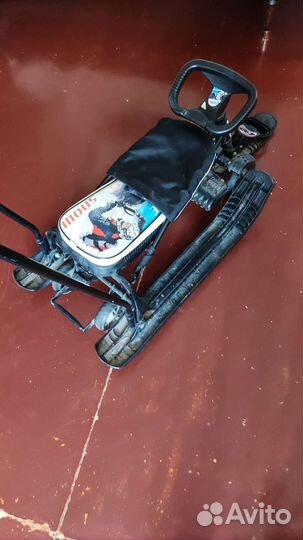 Снегокат с колесами