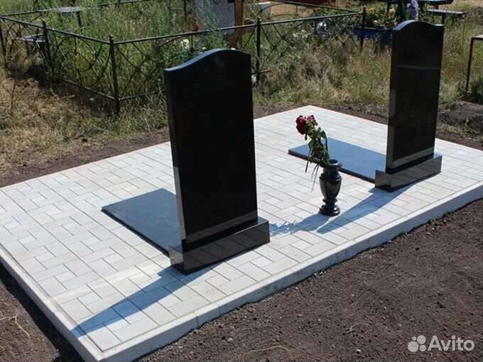 Ритуальные плиты.благоустройство захоронений
