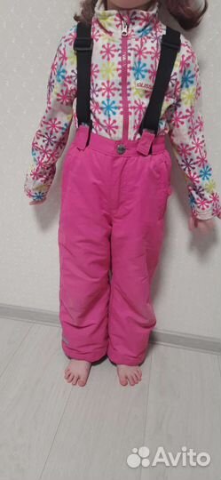 Зимний костюм для девочки 110