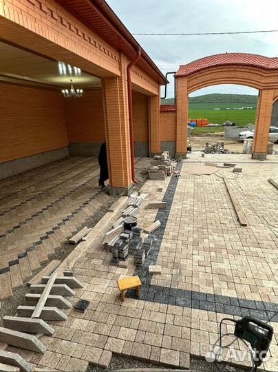 Тротуарная плитка.брусчатка. из кевларобетона