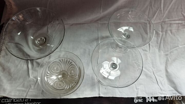 Салатники, вазы, графины СССР