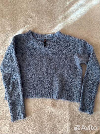 Свитер женский голубой