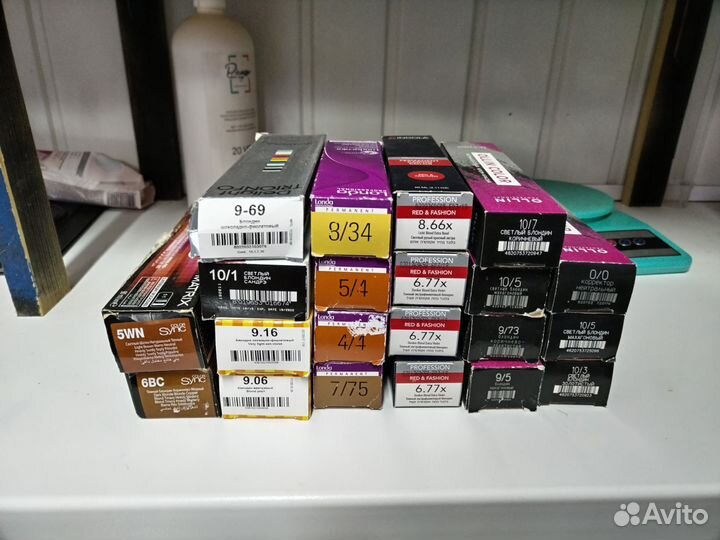 Краски для волос