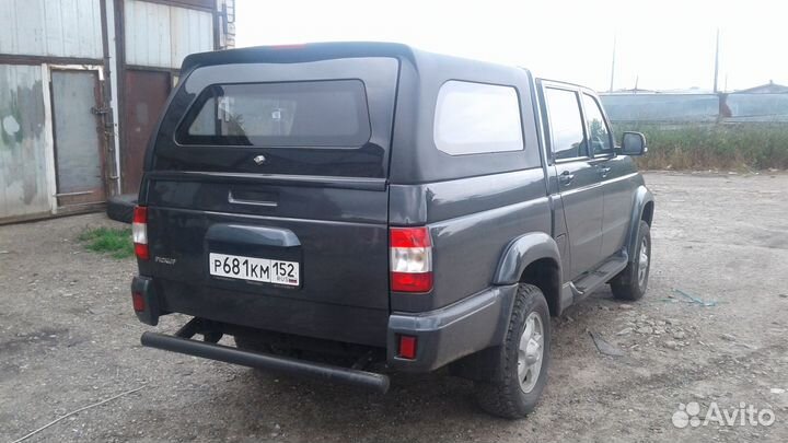 Кунг на пикап УАЗ патриот окрашенный