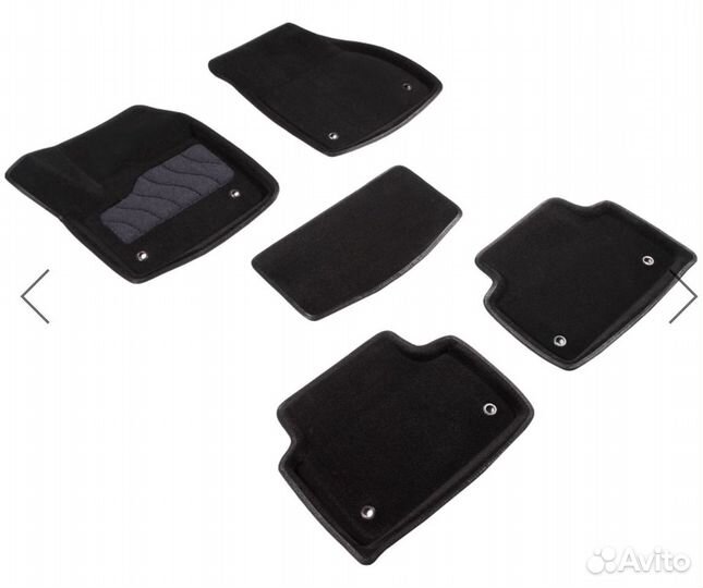 3D ворсовые коврики LR Range Rover Evoque с 2018