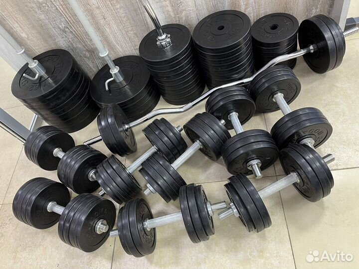 Диски, грифы, гантели, штанга в Оренбурге