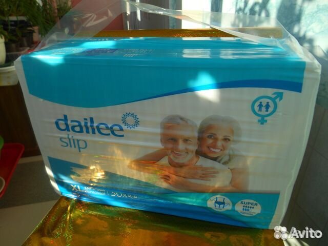 Памперсы для взрослых XL (4), daille Super (Extra