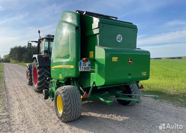 Пресс-подборщик John Deere 592, 2013