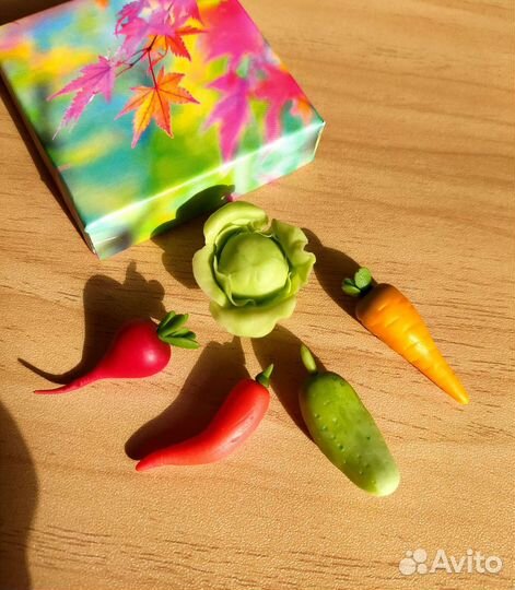 Овощи. Ручная работа. Полимерная глина