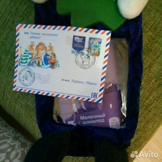 Новогодний подарок Снеговик