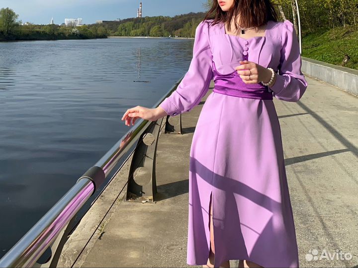 Платье черное размер s 42