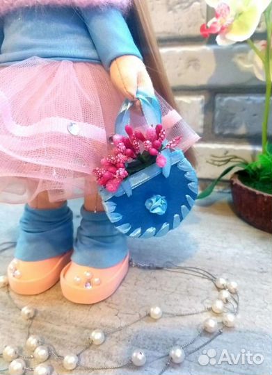 Интерьерная кукла ручной работы