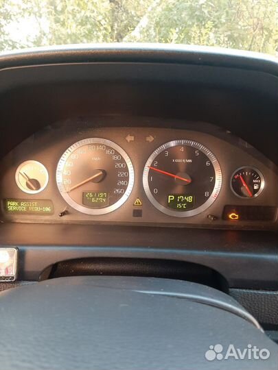 Volvo S60 2.4 AT, 2007, битый, 261 500 км