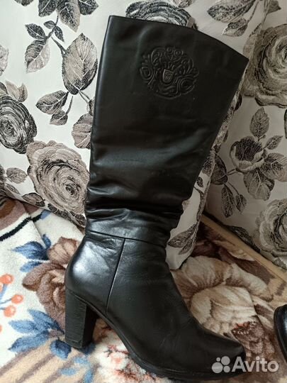 Сапоги женские натуральные