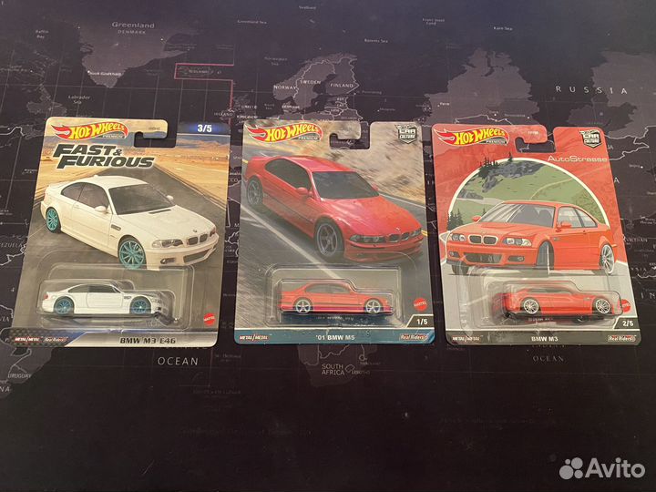 Hot wheels premium BMW m5 m3