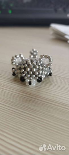 Амигруми волчёнок