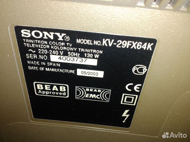 Телевизор Sony